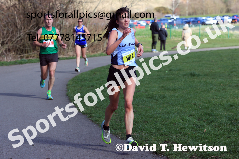 Masters Women Over-35s, 2026 NECAA Royal Signals Road Relays, Hetton Lyons Country Park, Hetton le Hole. Photo: David T. Hewitson/Sports for All Pics